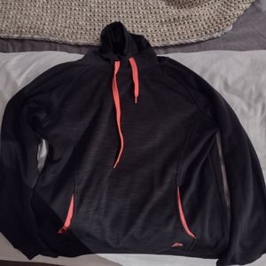 A black medium hoodie. RBX